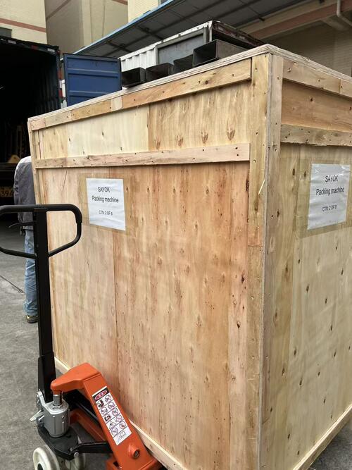 mais recente caso da empresa sobre Máquina de Embalagem de Travesseiros Personalizada para Embalagem de Rolos de Gaze e Luvas de Exame