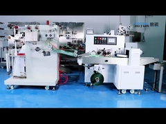 Máquina lateral do malote do selo 50Hz 4 da máquina do cotonete do álcool duráveis horizontais