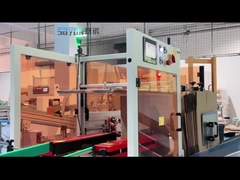 Aferidor vertical automático da caixa da caixa do instalador da caixa da máquina de embalagem do auto instalador da caixa do instalador do caso