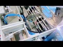 Contagem automática de máquina de embalagem da vara dos espetos do ASSADO e alimentação de bambu