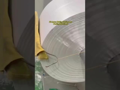 Fabricação de avental totalmente automática de embalagem dobrável 3 em 1 máquina