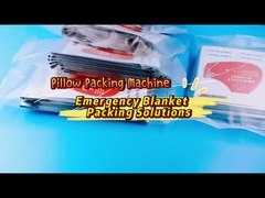 Cobertura automática de dobramento intacto dos primeiros socorros de máquina de empilhamento da máquina de envolvimento 2KW