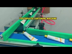 Competitive Horizontal Cartoner Machine For Toothpaste Tube 220V 0,75KW