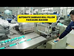 A contagem individual descansa a máquina de empacotamento giratória acima do rolo da atadura 220V