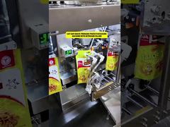 Máquina de Embalagem de Saquinhos Pré-Fabricados para Snacks com Enchimento de Nitrogênio
