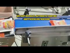 Linha de empacotamento automática do saco de Mediem da classificação dos macarronetes instantâneos