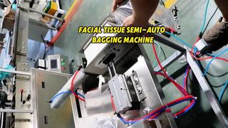 Preço baixo Máquina de selagem de ensacamento semi-automática de tecidos faciais