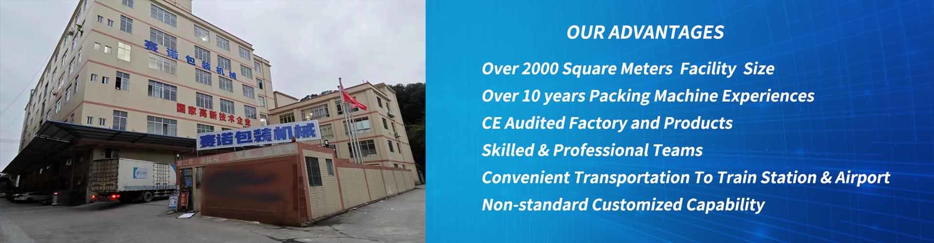 Qualidade maquinaria de embalagem automática Fábrica