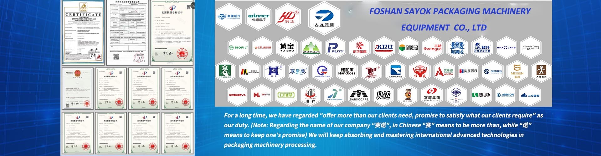 Qualidade maquinaria de embalagem automática Fábrica