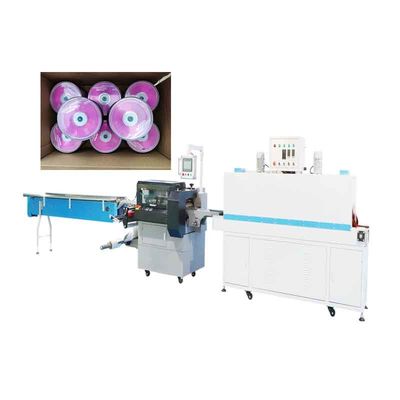 Good price Embalagem coletiva da caixa do disco de alta velocidade da máquina de envolvimento 380V do psiquiatra 5.5KW on-line