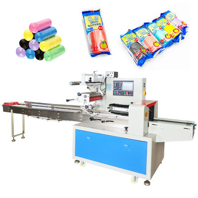 Qualidade  Garbage Plastic Bag Pillow Packaging Machine Automatic Packer 2.5KW Fábrica