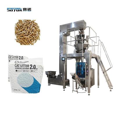 Good price Solução de Embalagem a Vácuo VFFS com Pesagem Automática de 2,5KG de Tofu Misturado com Areia para Gatos para Fácil Armazenamento on-line