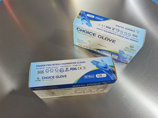 caixa de luvas multifuncional de encadernação automática do nitrilo da máquina 50Hz