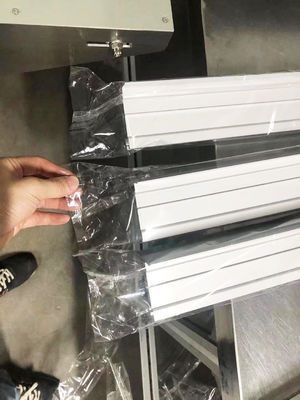 Servo de alumínio do tubo da máquina Multifunction da película de embalagem do PE conduzido