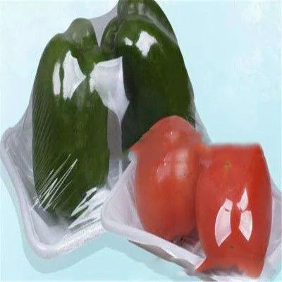 Frutos vegetais da máquina 220v do envoltório do psiquiatra do calor do filme de POF com bandeja