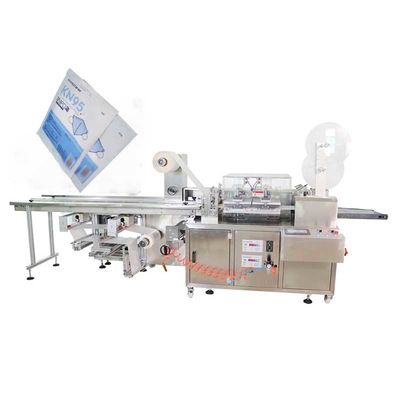 2 máquina de empacotamento facial da máscara da máquina de embalagem 5.5KW da máscara das pistas N95