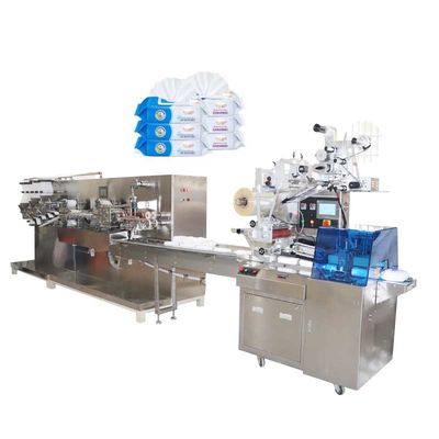 Máquina de embalagem molhada da função da máquina de empacotamento 3KW das limpezas do bebê multi