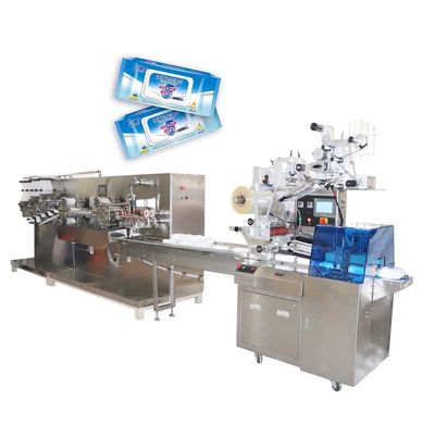Máquina de embalagem molhada das limpezas 3KW/CE totalmente automático da máquina de embalagem