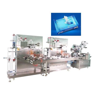 automático de aço inoxidável molhado de alta velocidade da máquina de embalagem do tecido de 220V 50Hz