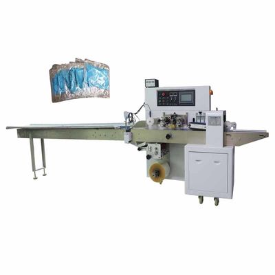 Máquina de embalagem do malote da luva do exame da máquina de embalagem 50Hz da luva 2.8KW