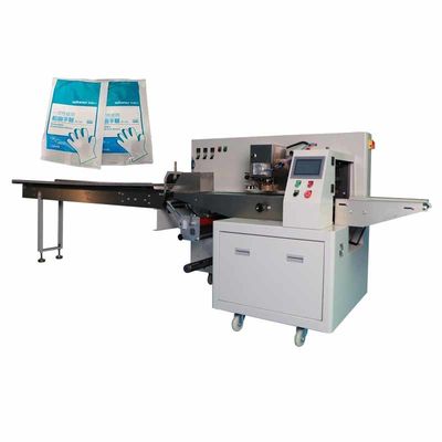 Bloco automático conduzido servo da luva do exame 2.8KW da máquina de embalagem da luva