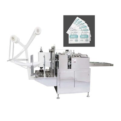 máquina de selagem horizontal da máquina 220V da almofada da preparação do álcool 50Hz/60Hz