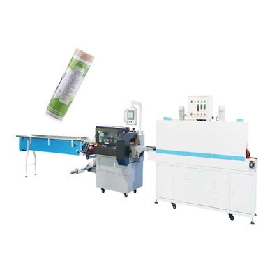 Embalagem seca automática horizontal do rolo do macarronete da máquina de empacotamento do psiquiatra do calor