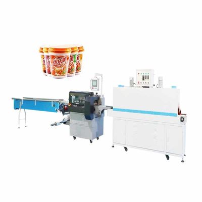 Máquina de envolvimento do copo de chá do leite do ODM/máquina de embalagem 220V 5.5KW