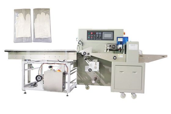 Máquina servo automática Gauze Medical Packing Machine da película de embalagem do PE