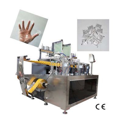 Categoria automática de dobramento do filme composto da máquina de embalagem da luva do HDPE