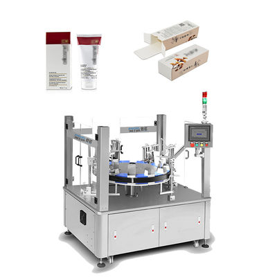 Máquina de embalagem automática intacto de encadernação cosmética vertical da caixa da máquina