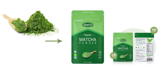 a máquina de ensaque automática do pó de 380V Matcha pré-fabricou horizontal