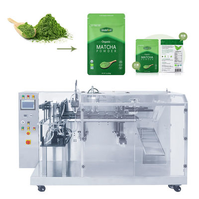 a máquina de ensaque automática do pó de 380V Matcha pré-fabricou horizontal