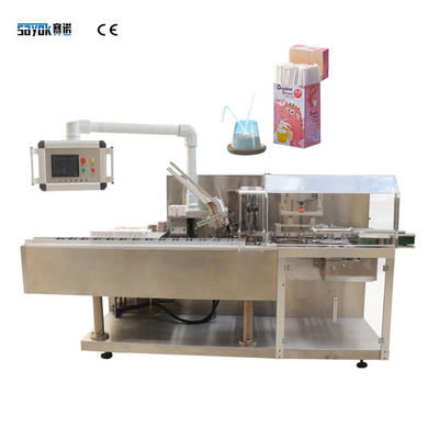 Máquina de encadernação automática horizontal que bebe Straw Box Packing Machine