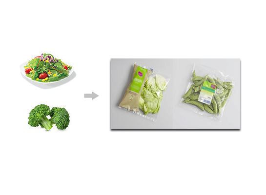 Maquinaria de empacotamento de selagem de enchimento vegetal da máquina de peso da salada da precisão alta