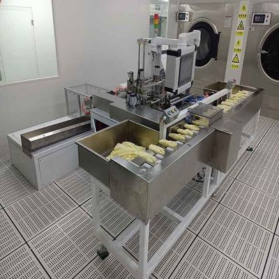 Máquina de embalagem de luvas de alta frequência com grau totalmente automático
