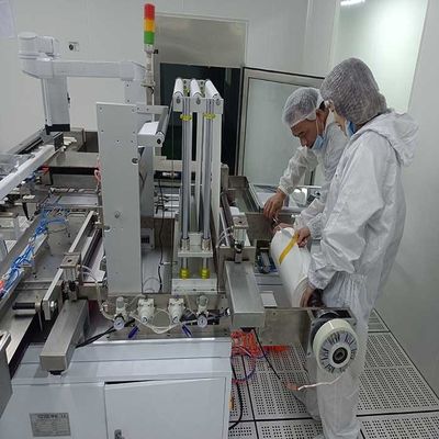 Máquina de embalagem de luvas de alta frequência com grau totalmente automático