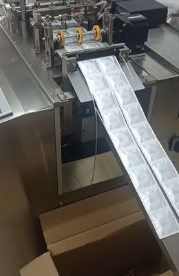 Máquina de embalagem automática de máscara de preservativo de sabão de barra Tipo acionado mecânico