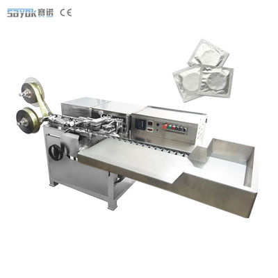 Máquina de embalagem automática completa de embalagem rápida de sacos de preservativos