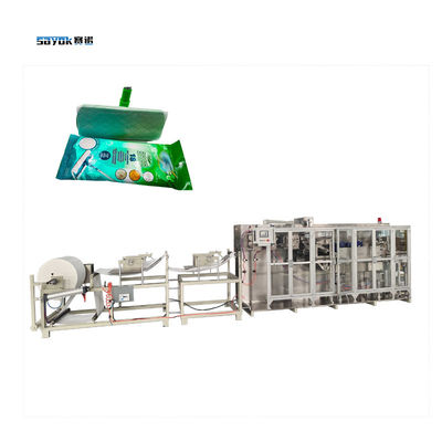 7.5 KW 2100KG Máquina de embalagem de limpeza de piso molhado Máquina de embalagem automática