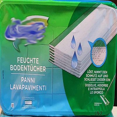 Máquina de fabricação de limpezas de piso molhado de quatro servos Máquinas automáticas de embalagem