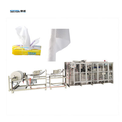 Máquina de embalagem de toalhas de chão úmidas inteligentes 380V 50/60 Hz Servo Control