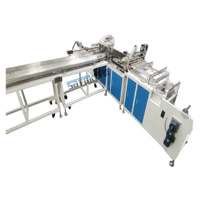 Máquina automática de embalagem de sacos pré-fabricada com opção de liberação e rotulagem de material em um passo
