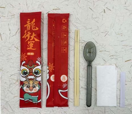 Linha de embalagem totalmente automática para colchão faca de garfo palito de dentes guardanapo sal pimenta talheres conjunto