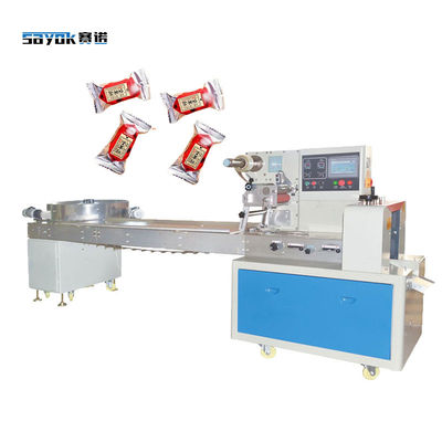 Máquina de embalagem de doces personalizável para diferentes formas de produto com velocidade extremamente alta