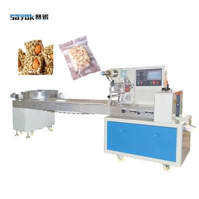 Máquina de embalagem de almofadas automática de alimentação