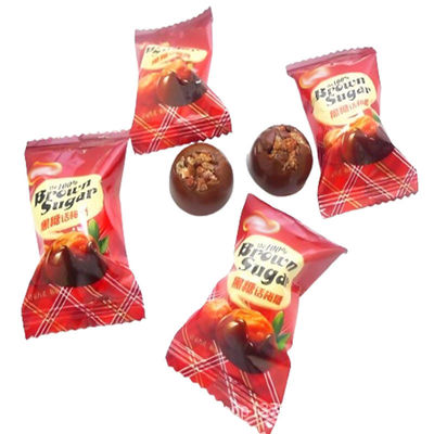 Máquina de embalagem de doces personalizável para diferentes formas de produto com velocidade extremamente alta