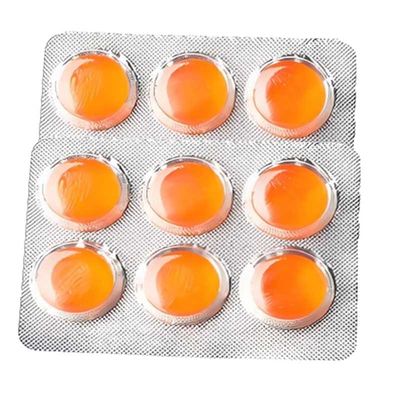 Máquinas de embalagem de bolhas automáticas de bolhas de molde personalizáveis para doces supressores de tosse