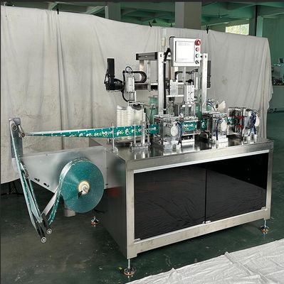 Completamente controlado por servomotores Luvas PE Máquina de embalagem dobrável Fácil instalação