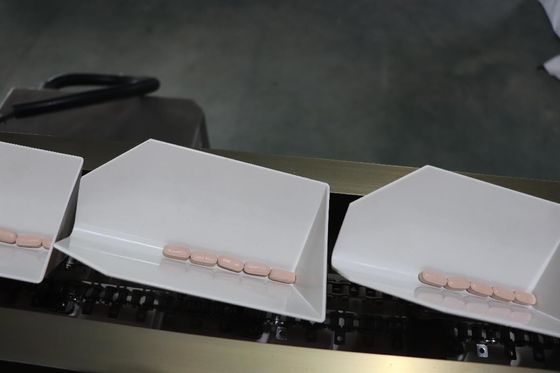 Máquina Automática de Embalagem de Sachês de Chá em Bolsas Pré-Fabricadas, Tipo Enchimento por Corrente de Baldes